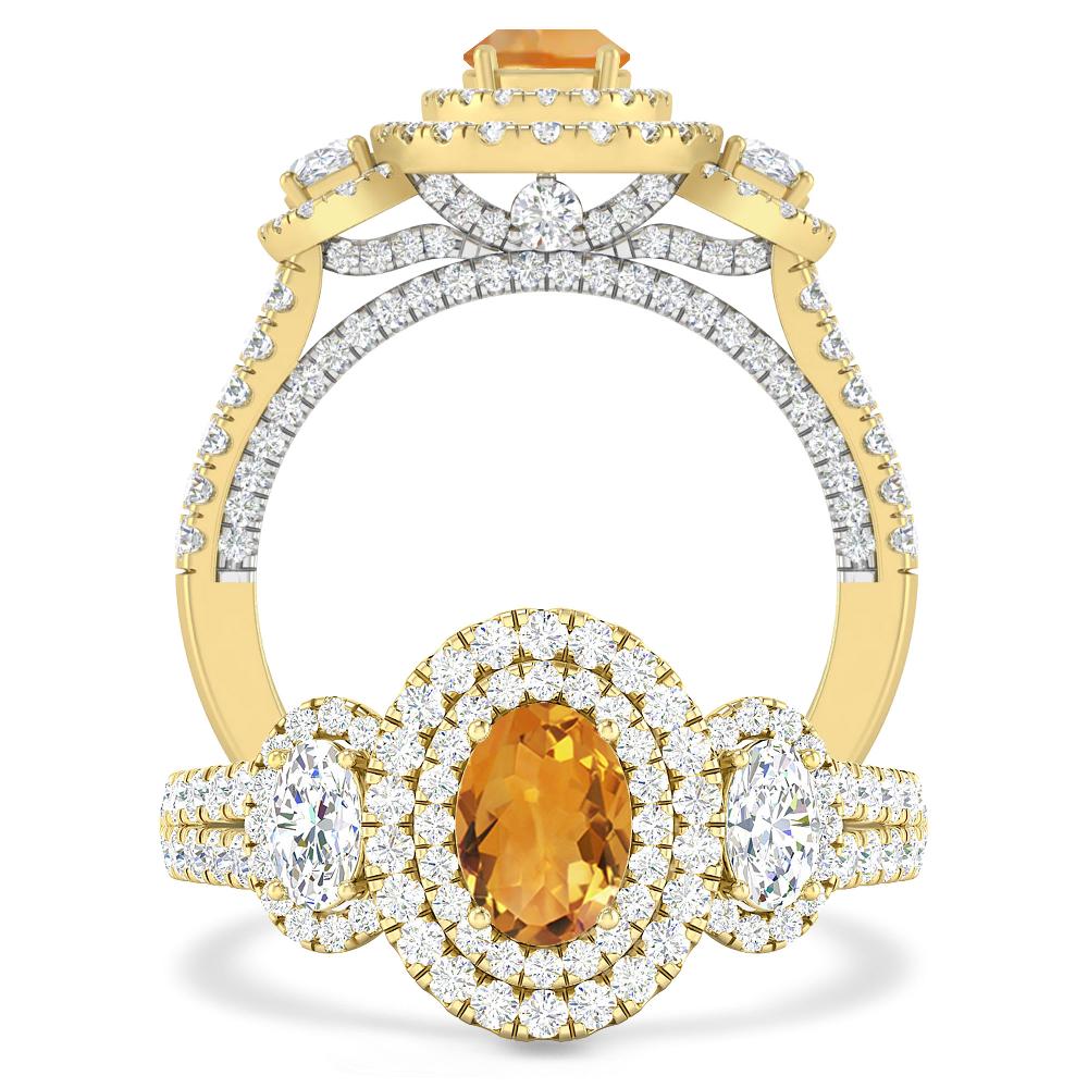 Yellow Gold - Citrine