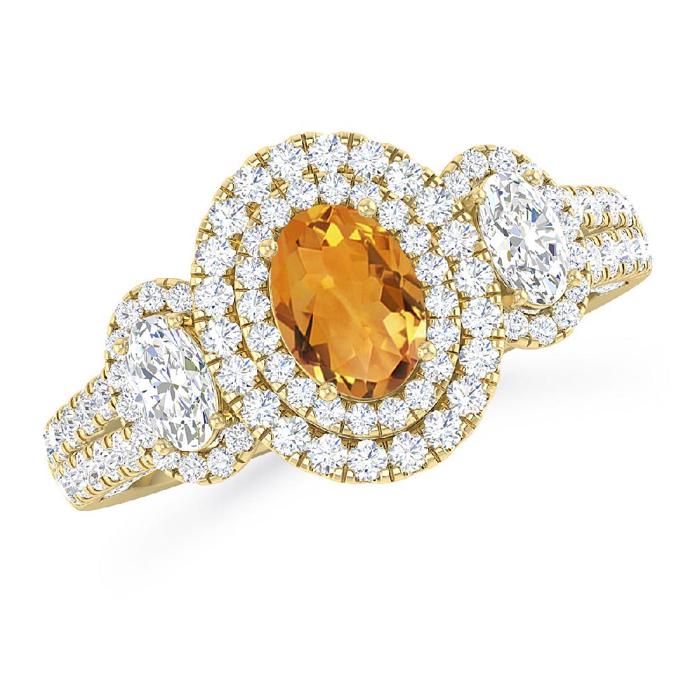 Yellow Gold - Citrine