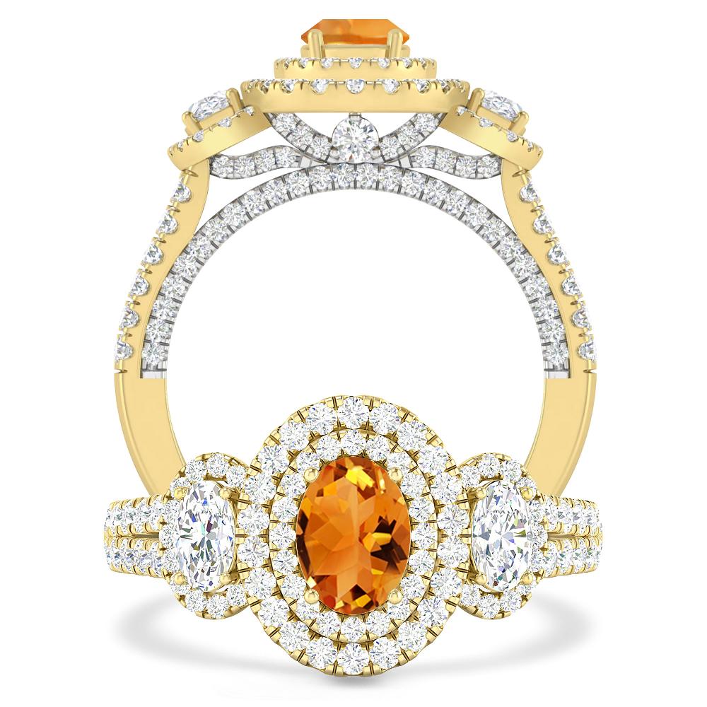 Yellow Gold - Citrine