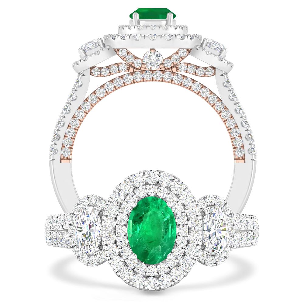 White Gold - Emerald