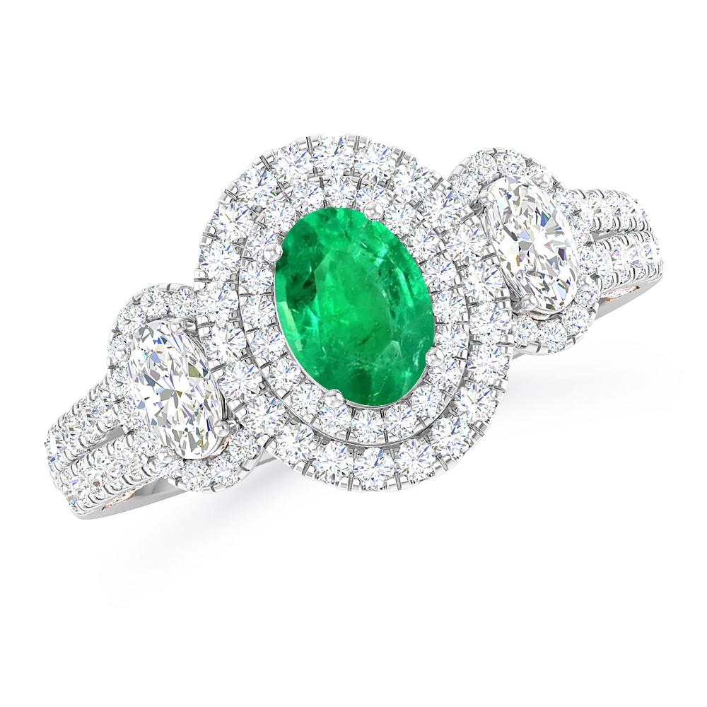 White Gold - Emerald