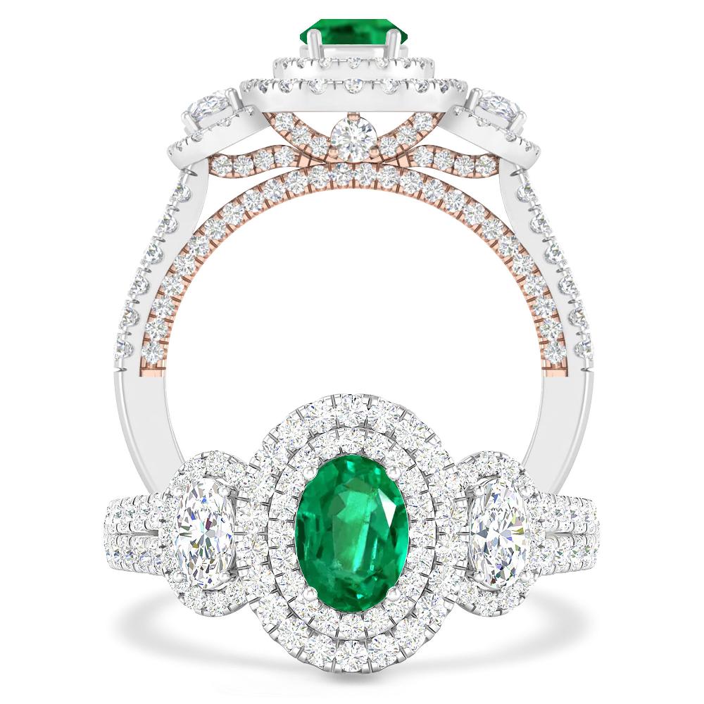 White Gold - Emerald