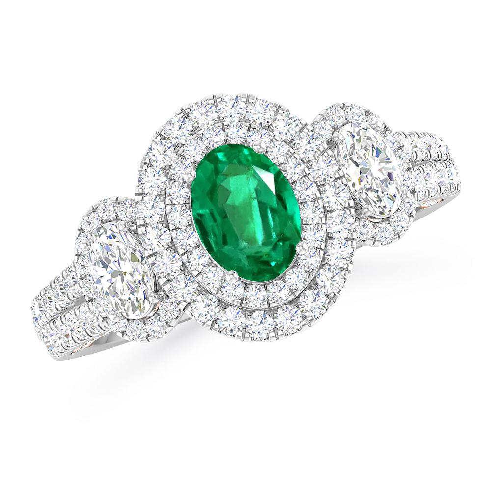 White Gold - Emerald