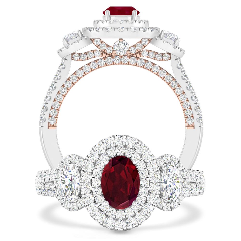 White Gold - Garnet