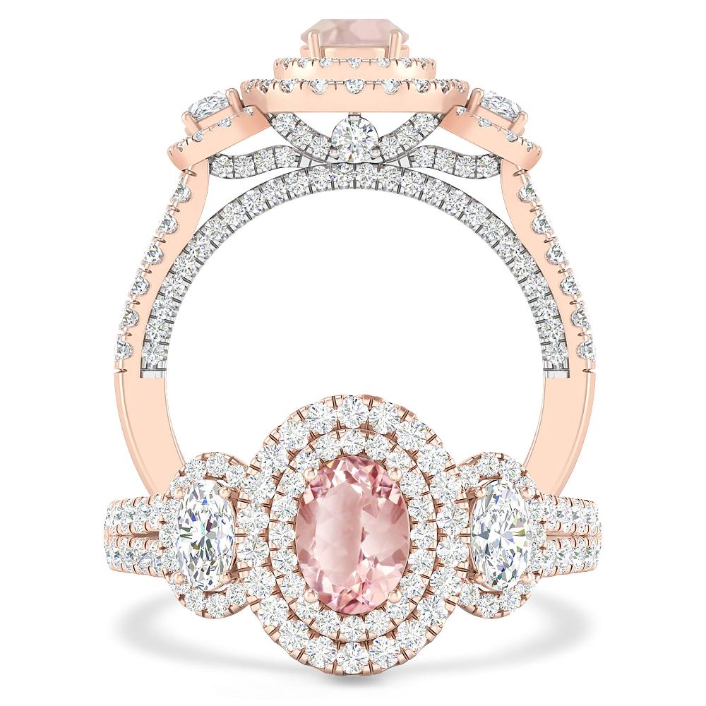 Rose Gold - Morganite