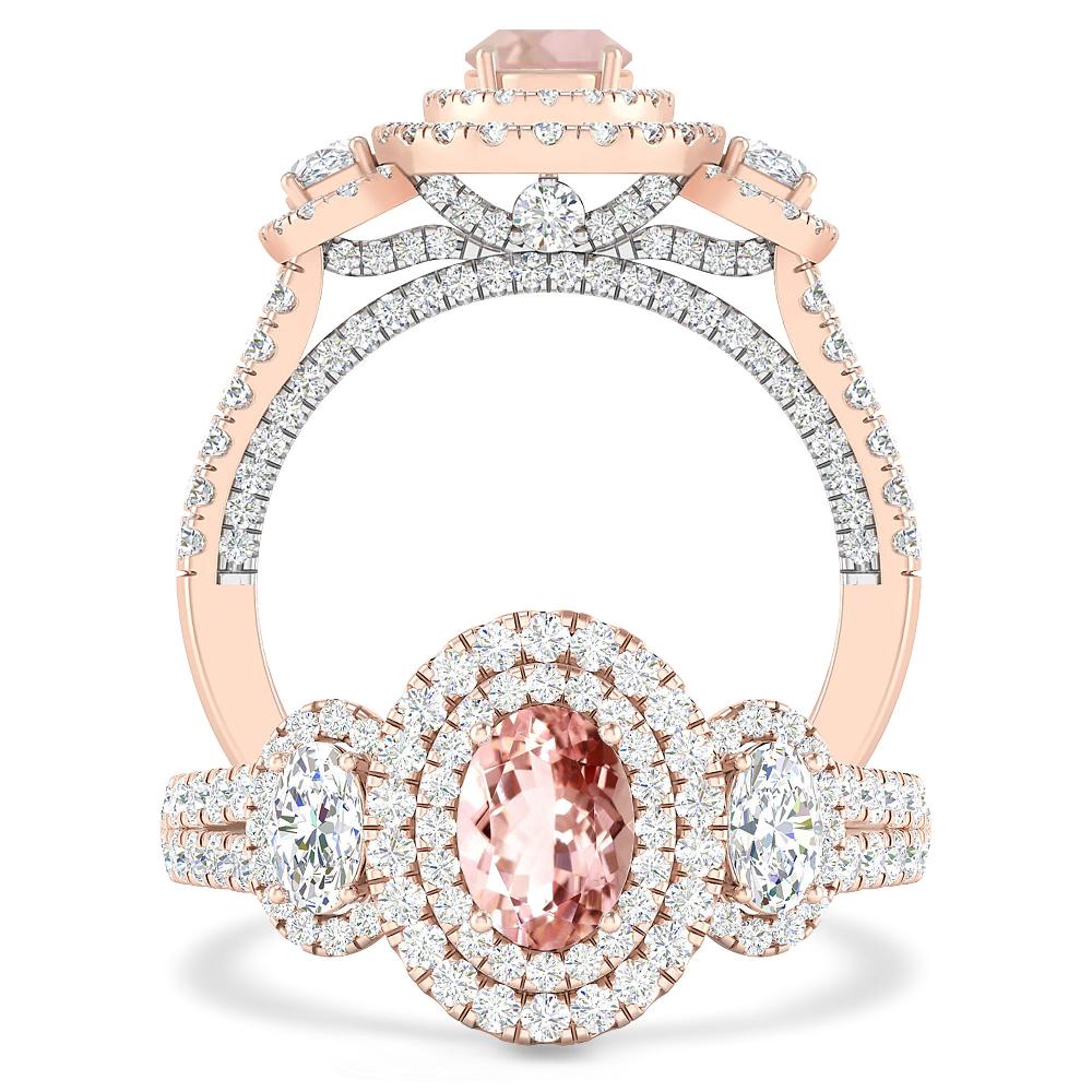 Rose Gold - Morganite