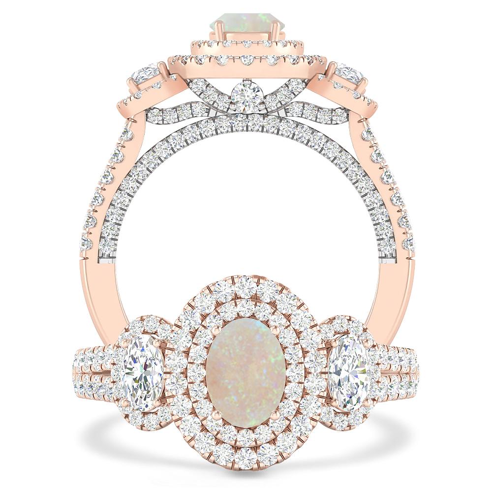 Rose Gold - Opal