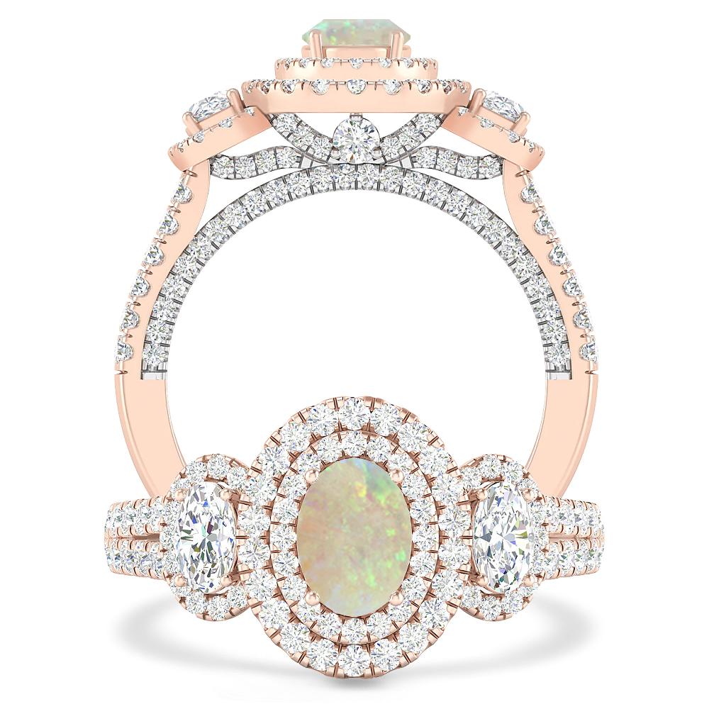 Rose Gold - Opal