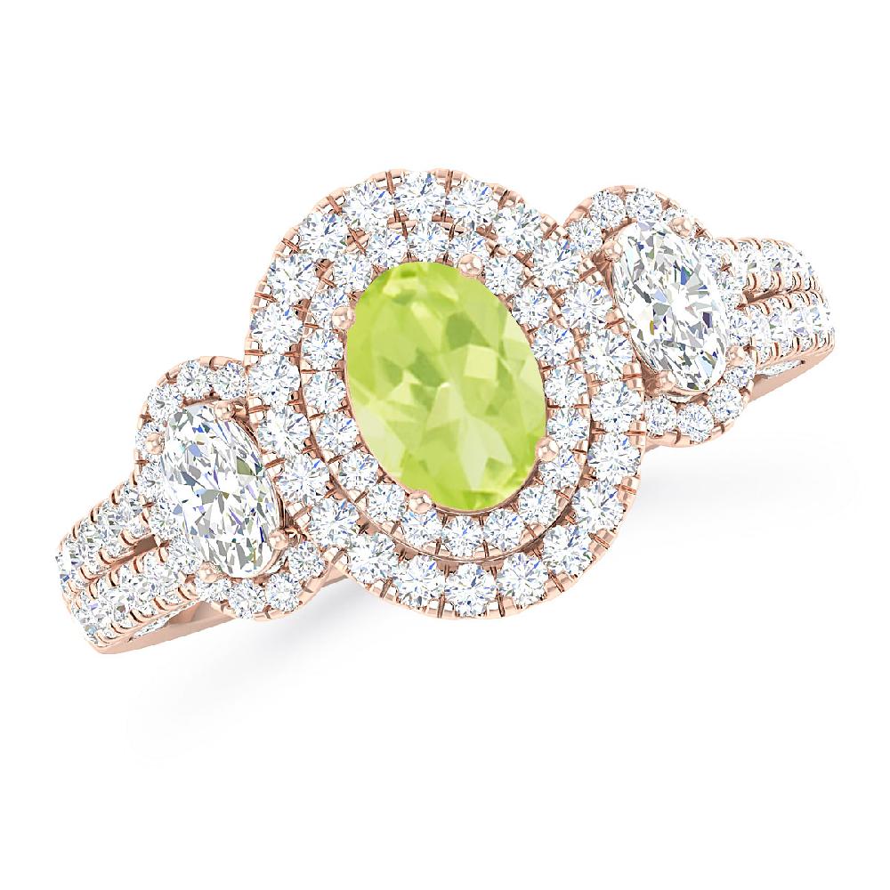 Rose Gold - Peridot