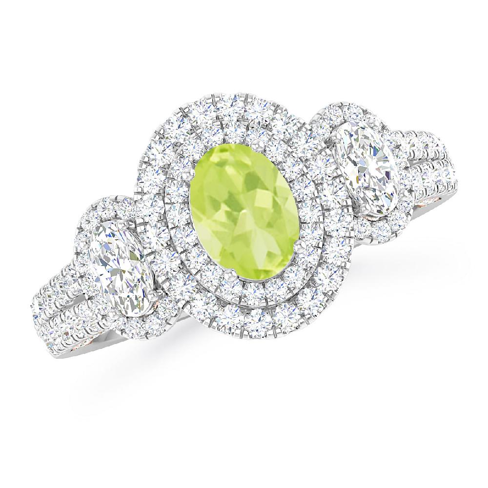 White Gold - Peridot