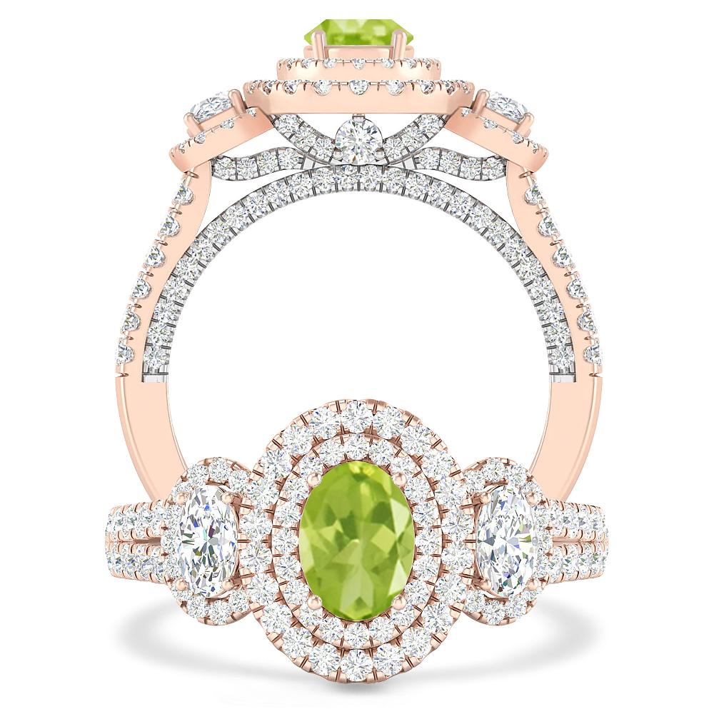 Rose Gold - Peridot