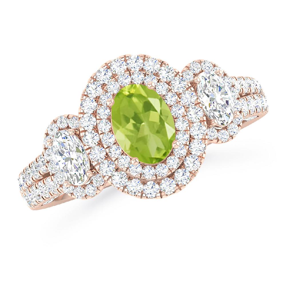 Rose Gold - Peridot