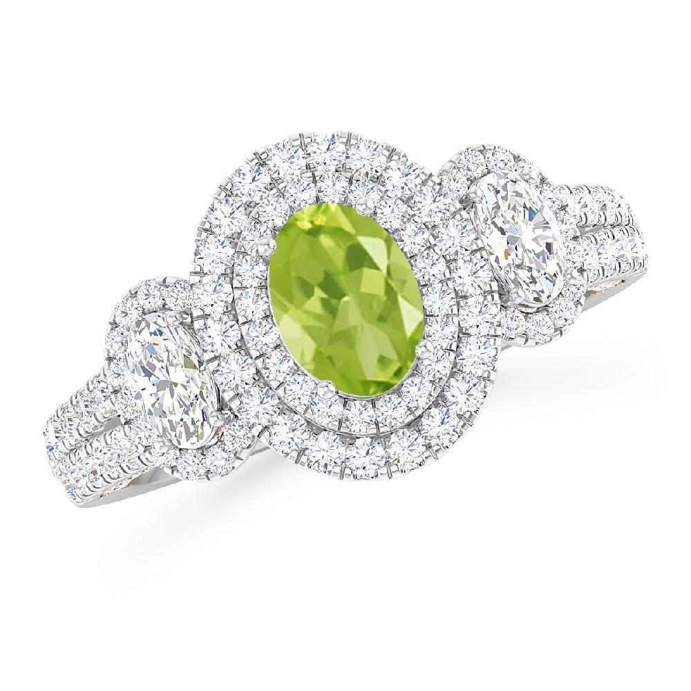 White Gold - Peridot