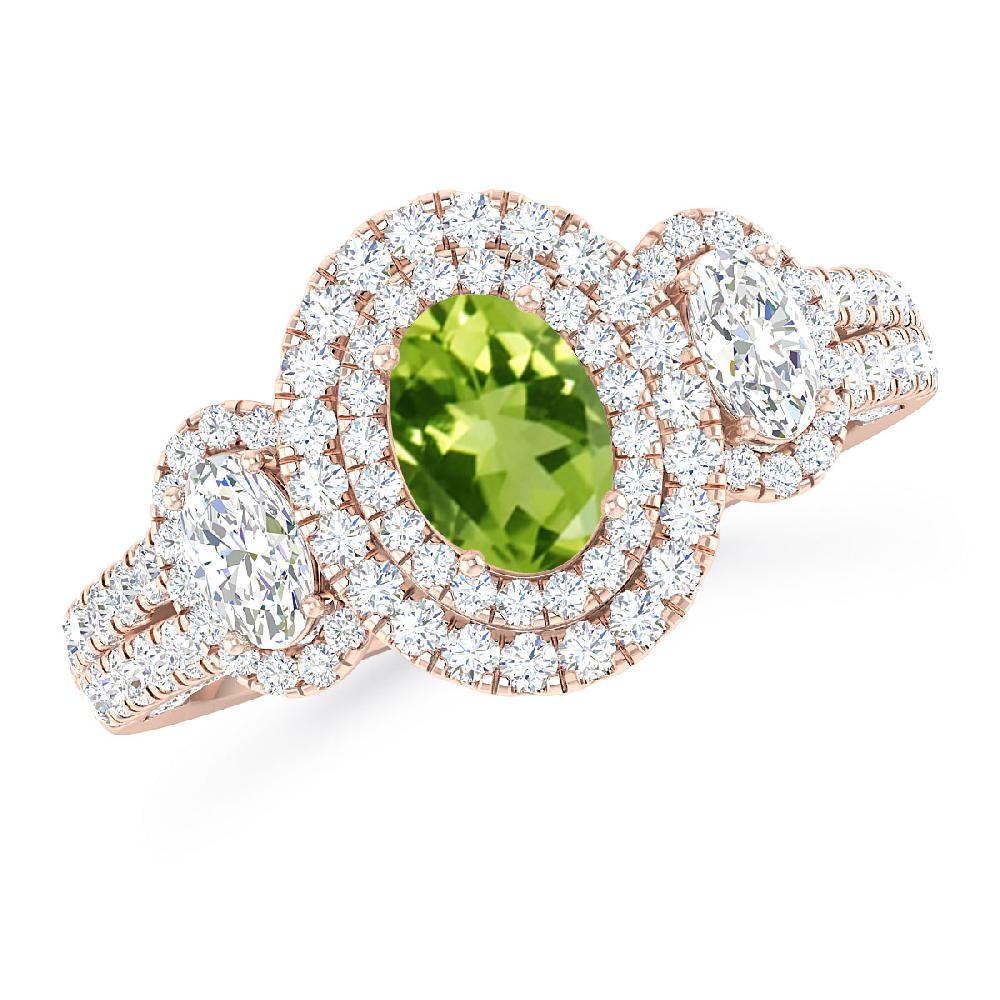 Rose Gold - Peridot