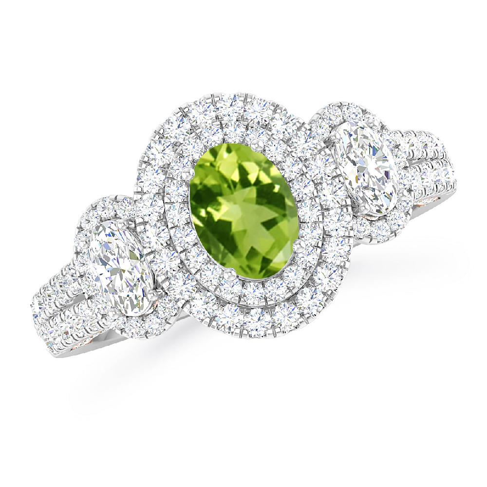 White Gold - Peridot