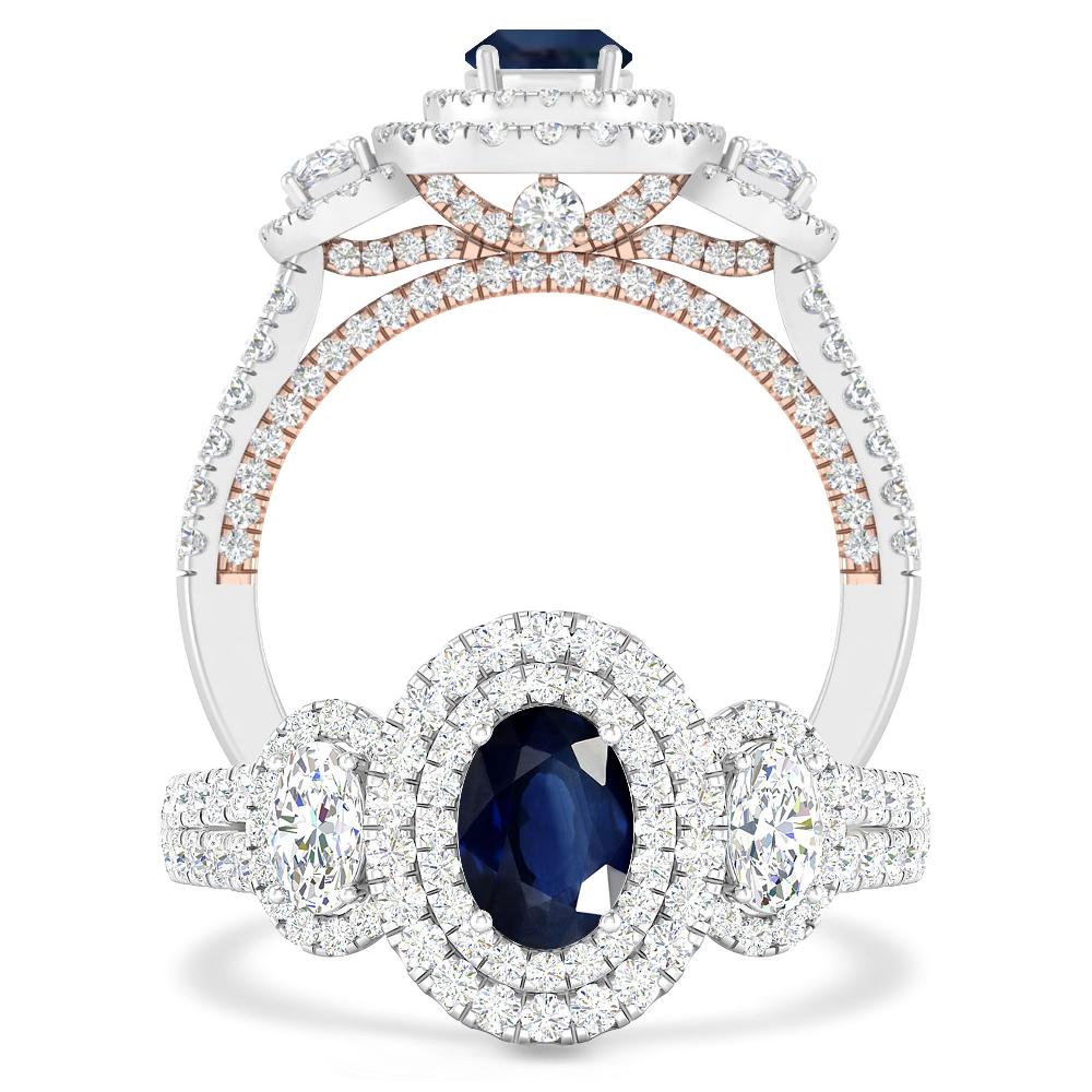 White Gold - Sapphire