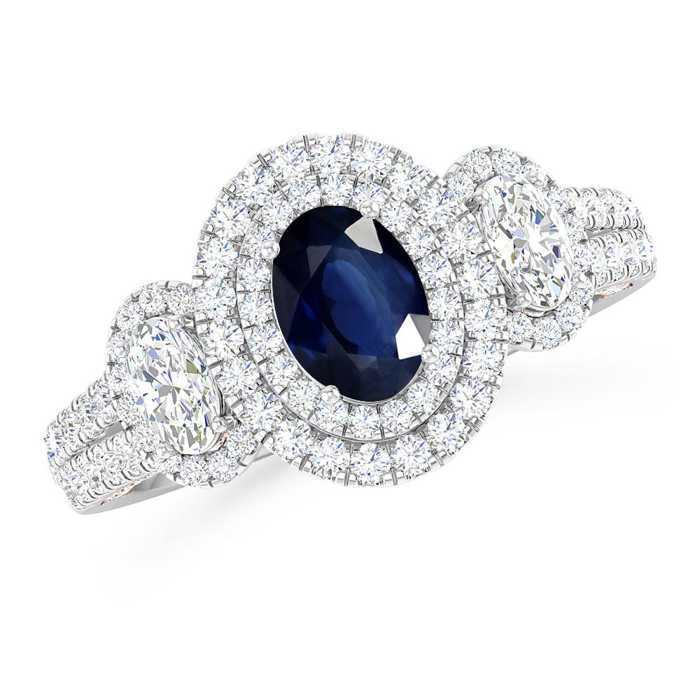 White Gold - Sapphire