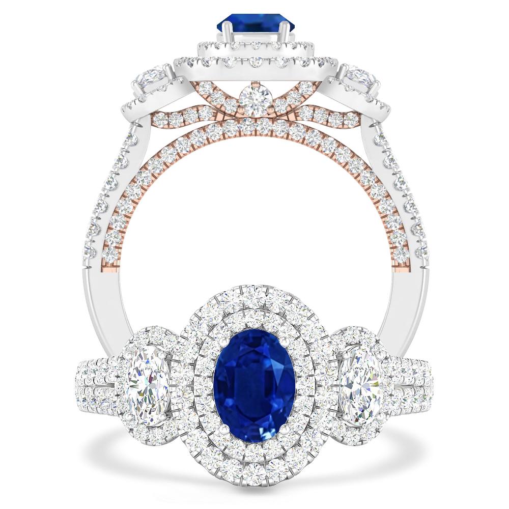 White Gold - Sapphire