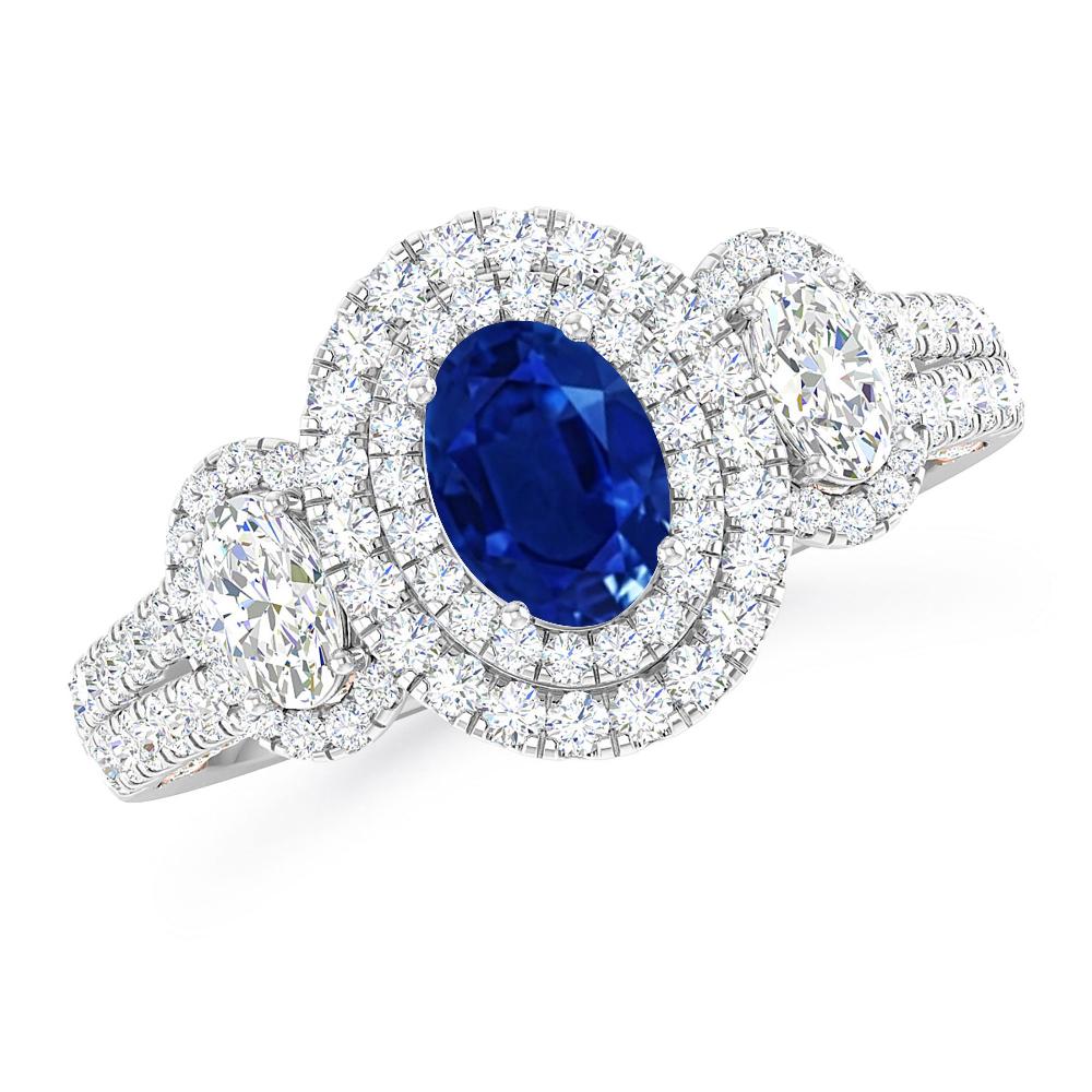 White Gold - Sapphire