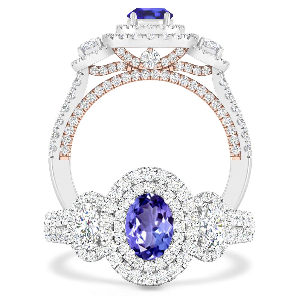 White Gold - Tanzanite