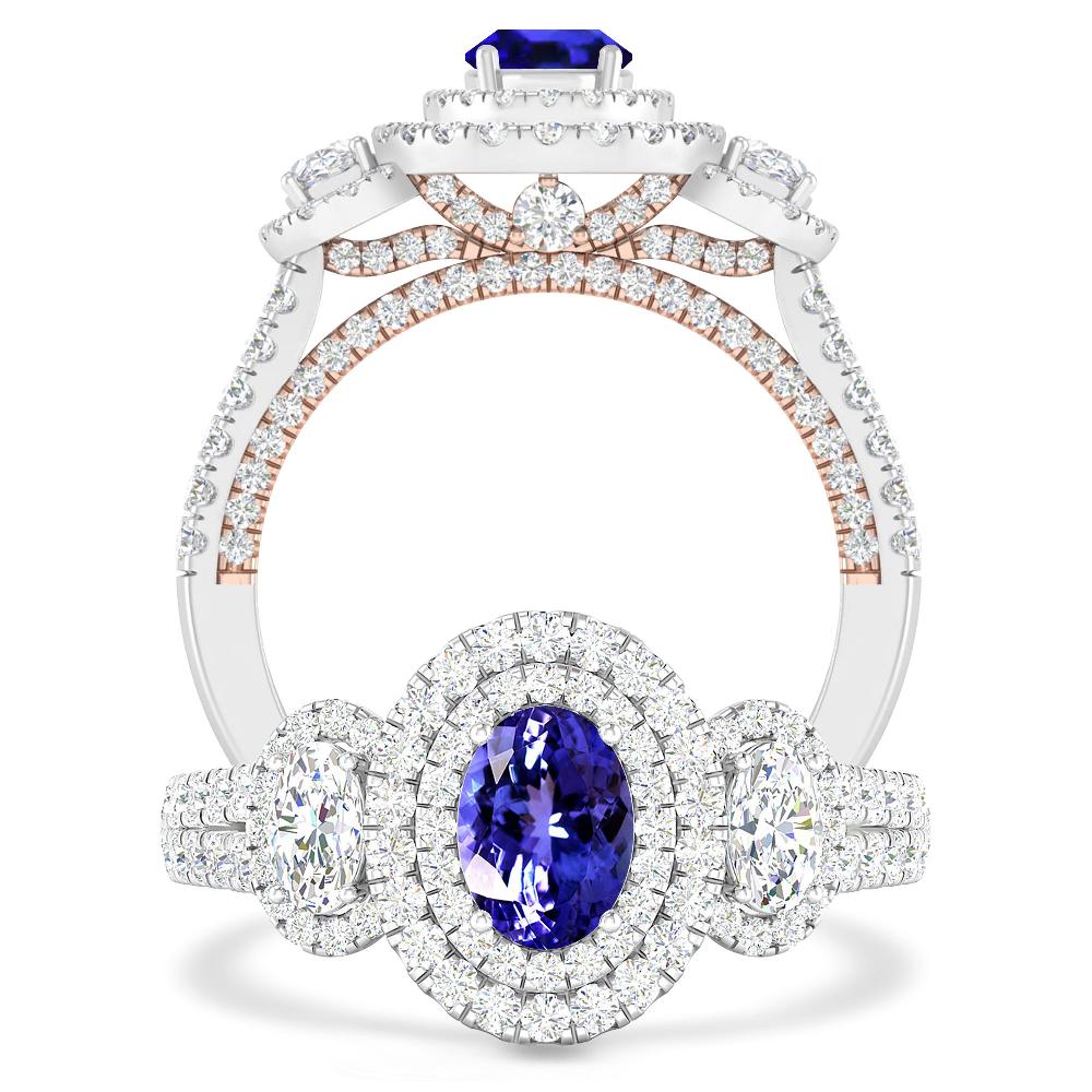 White Gold - Tanzanite