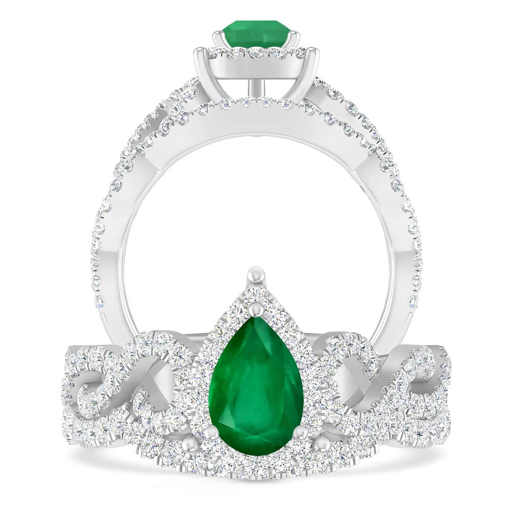 White Gold - Emerald