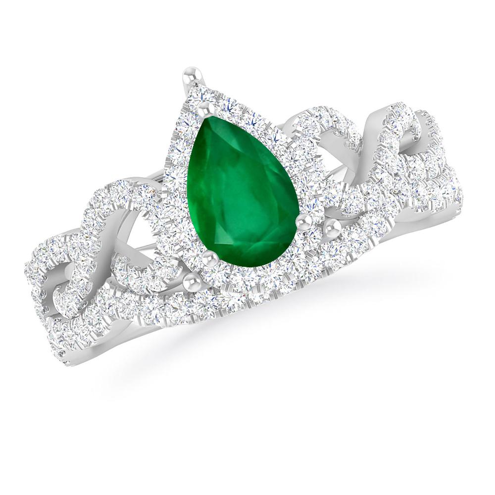 White Gold - Emerald