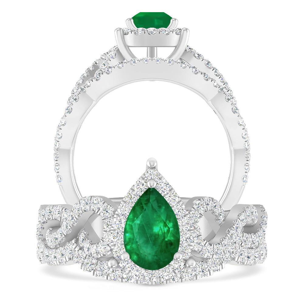 White Gold - Emerald