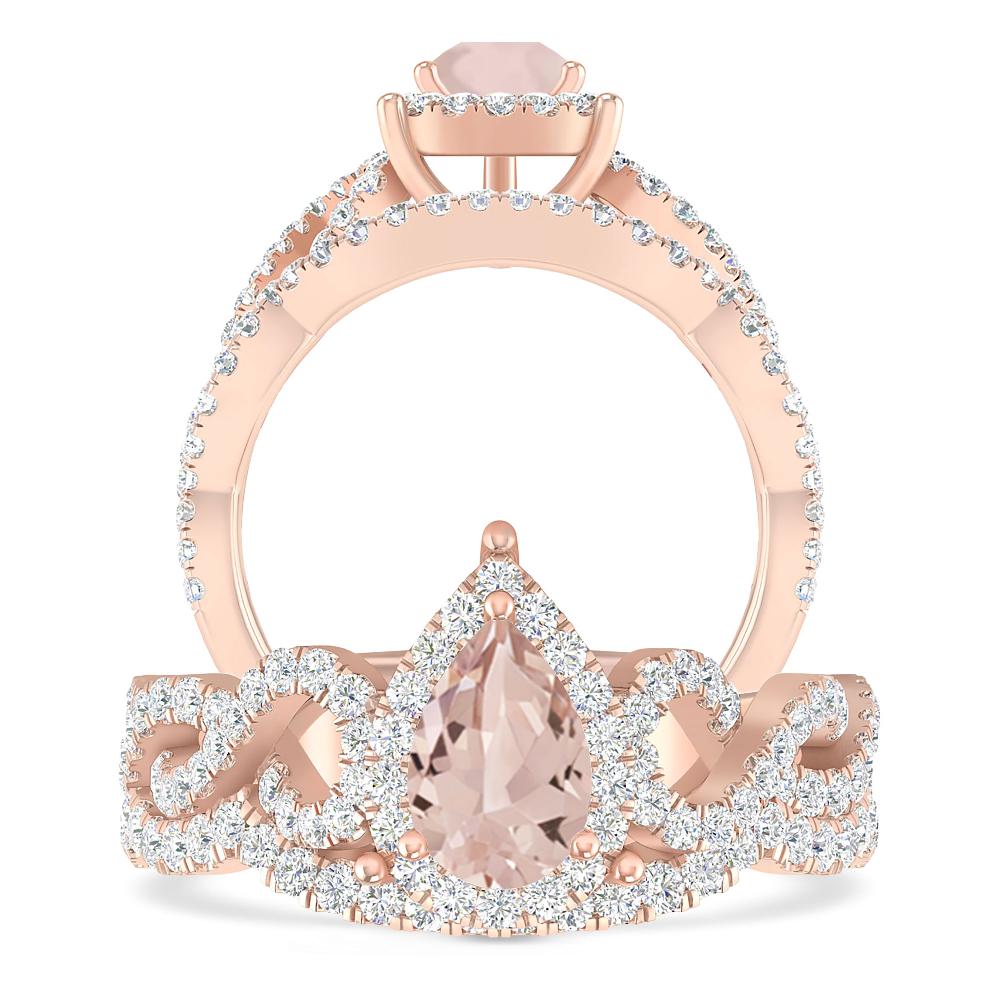 Rose Gold - Morganite