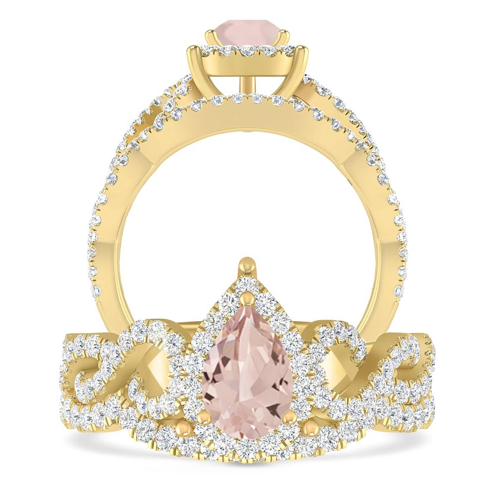 Yellow Gold - Morganite