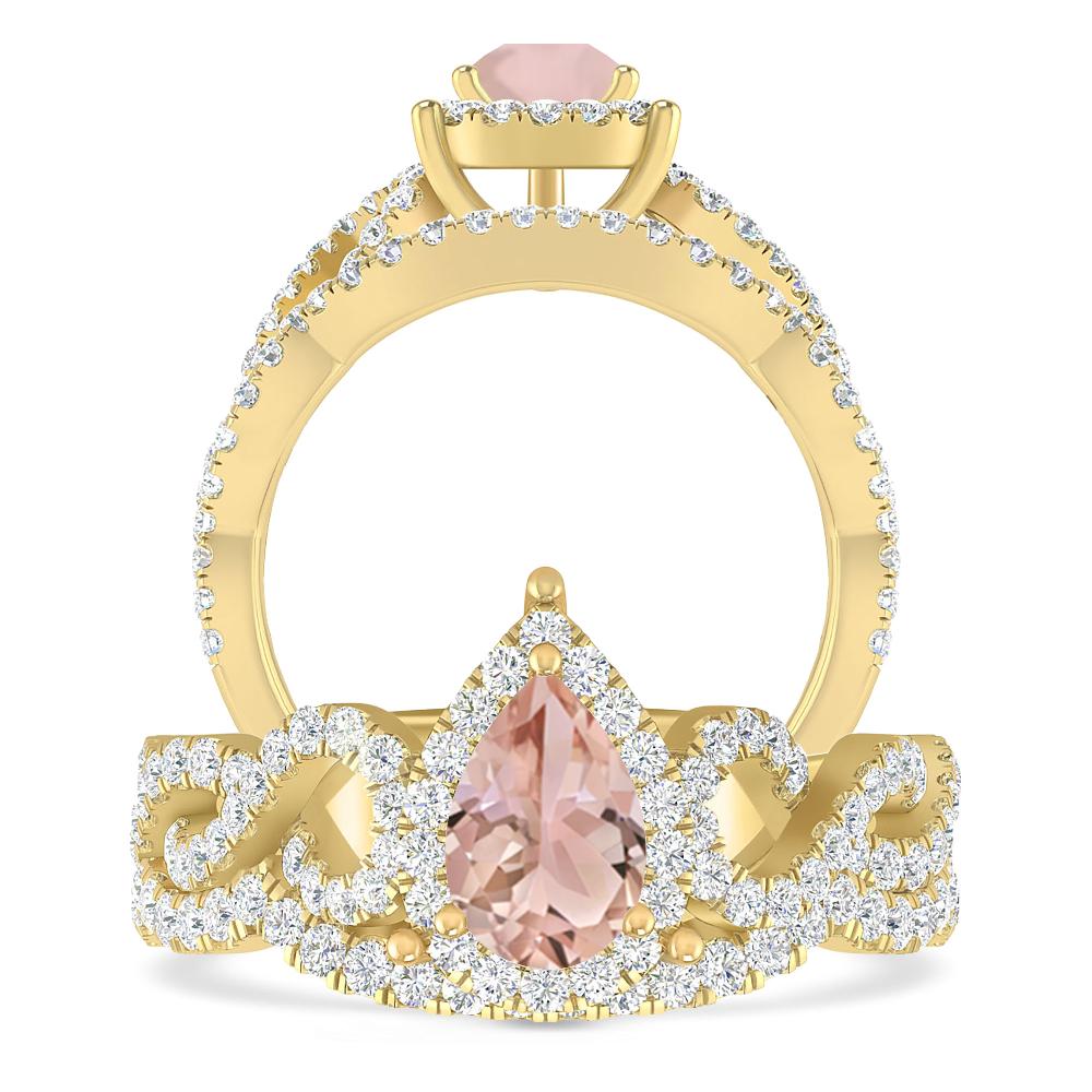 Yellow Gold - Morganite