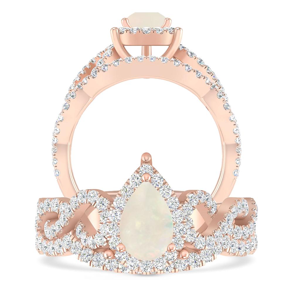 Rose Gold - Opal