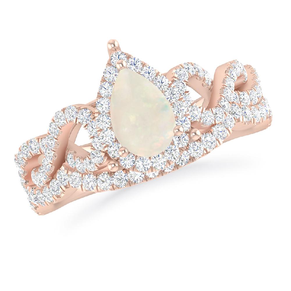 Rose Gold - Opal