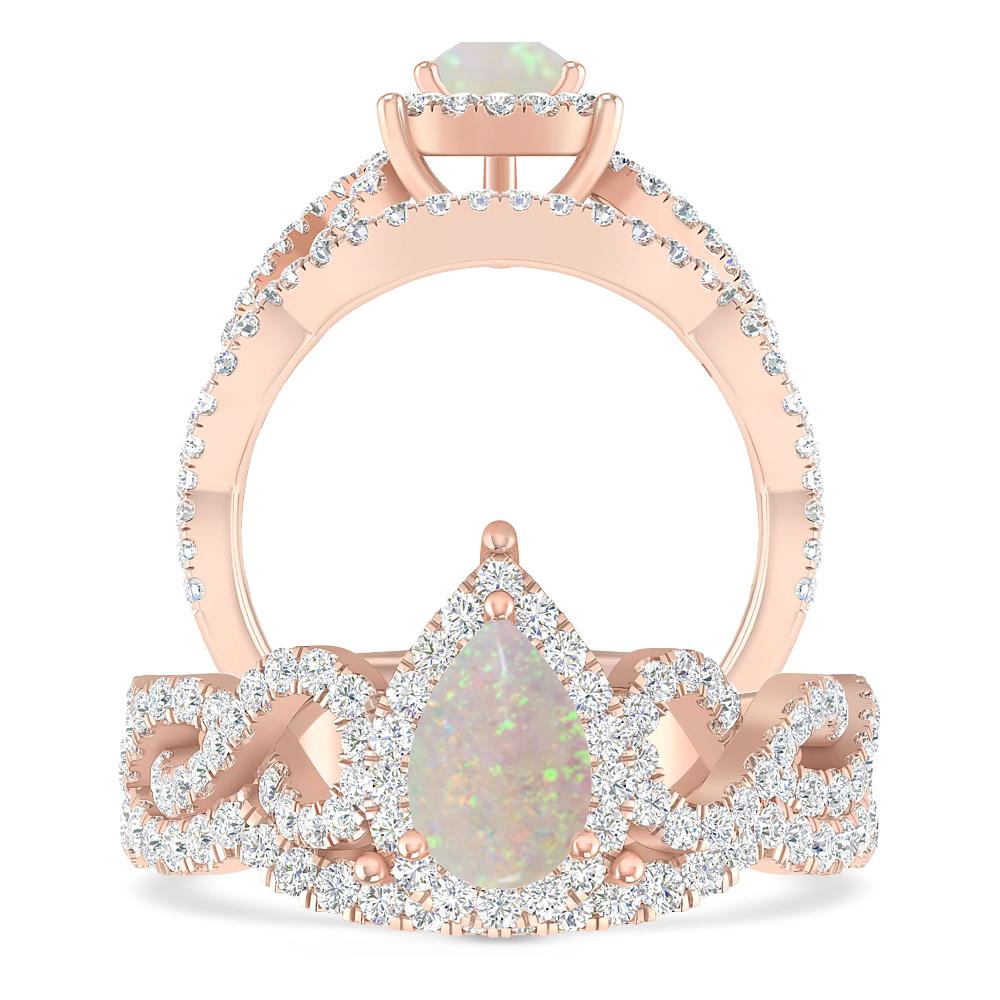 Rose Gold - Opal