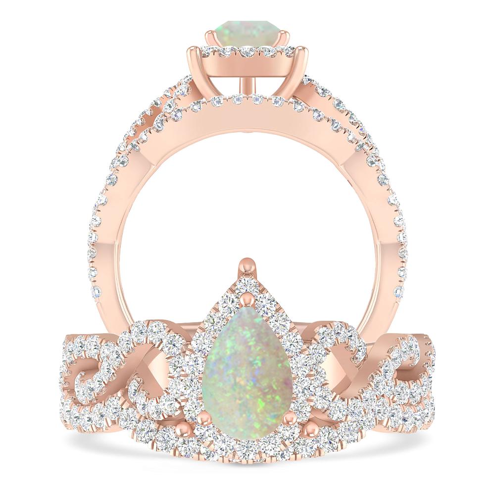 Rose Gold - Opal