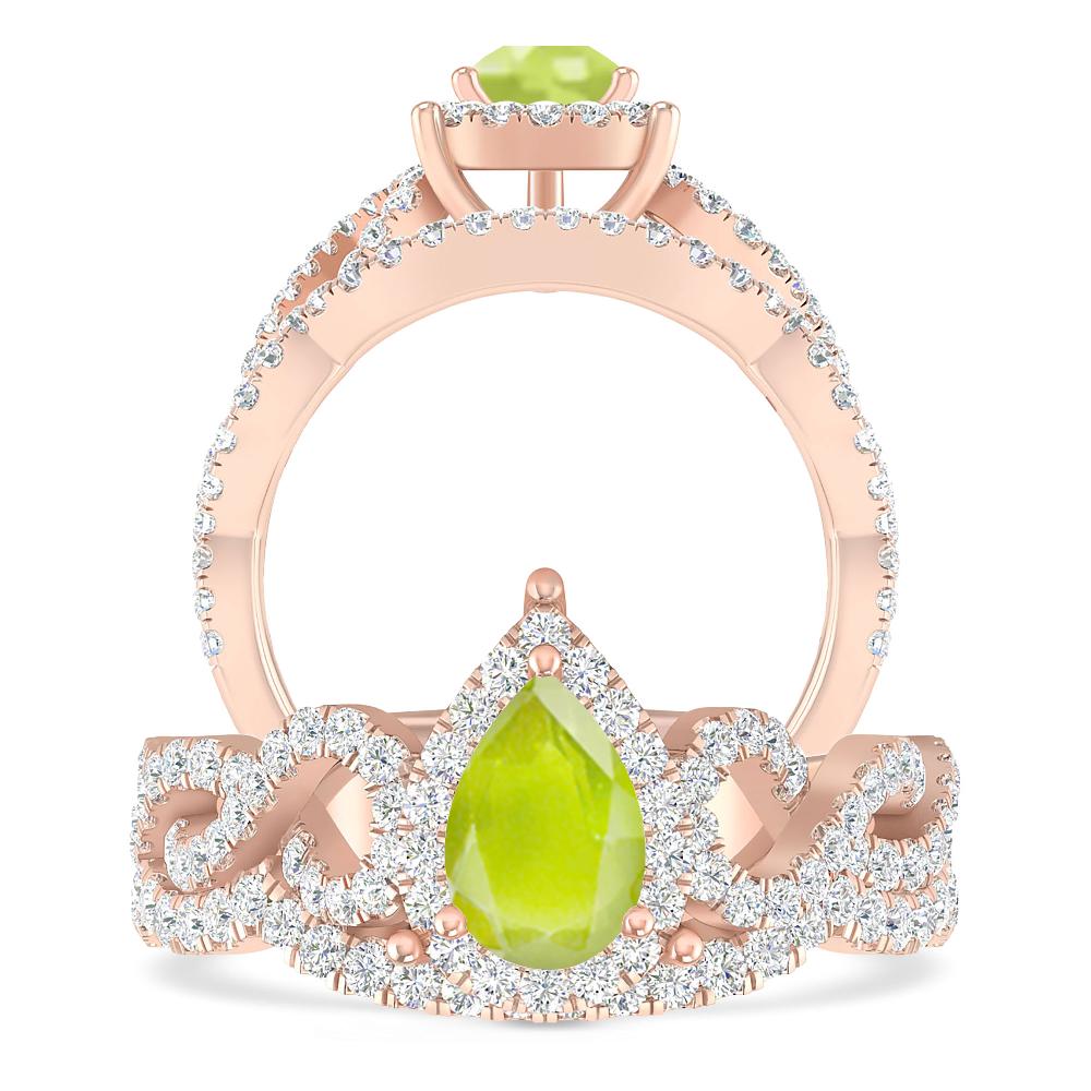 Rose Gold - Peridot