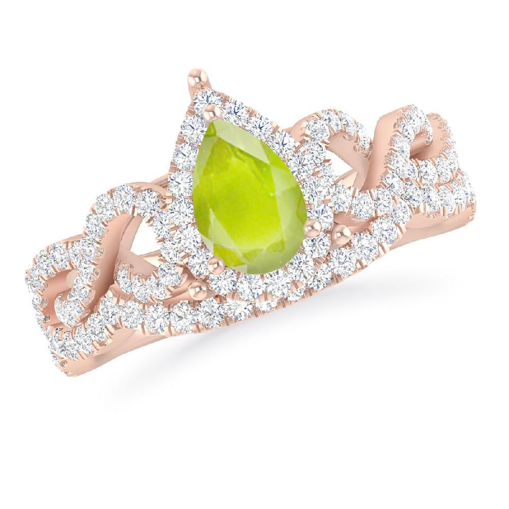 Rose Gold - Peridot