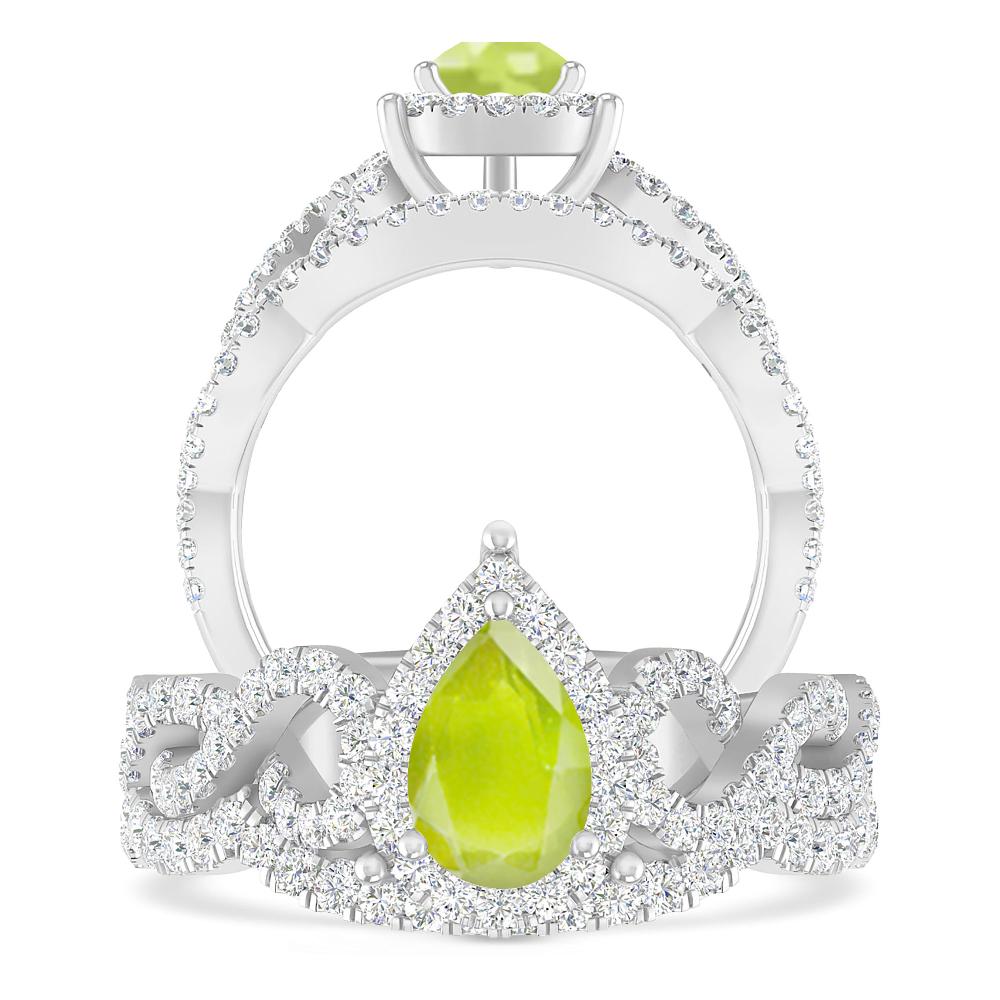 White Gold - Peridot
