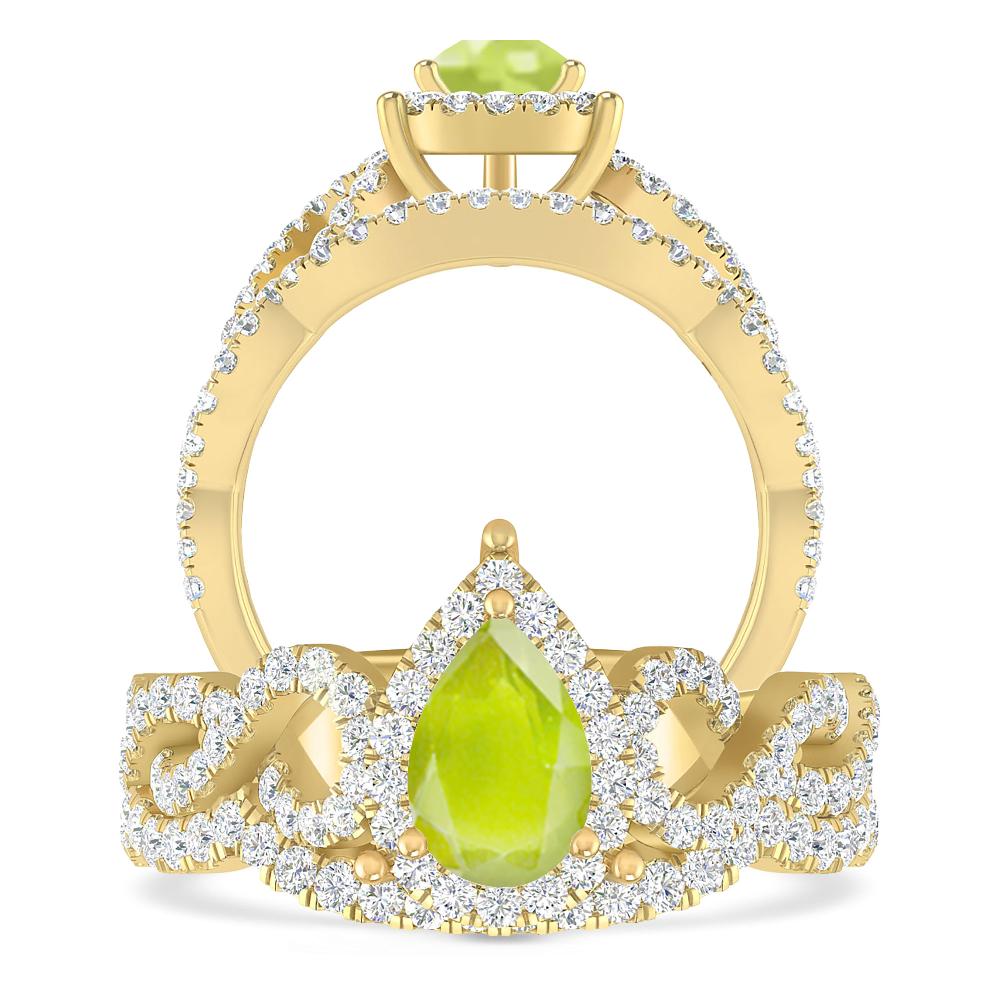 Yellow Gold - Peridot