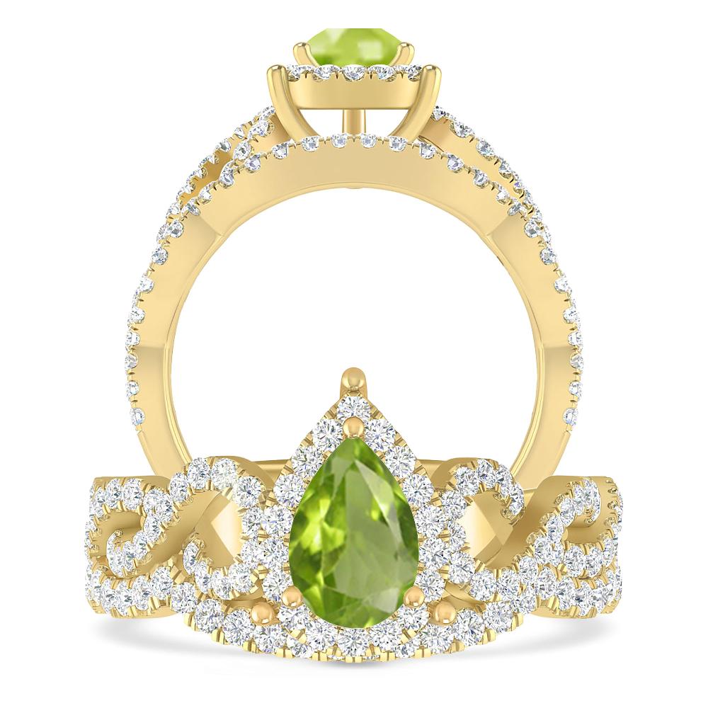Yellow Gold - Peridot