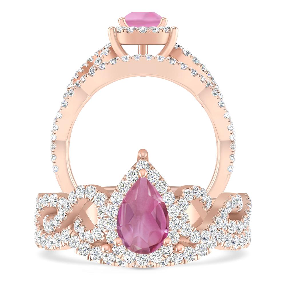Rose Gold - Pink Tourmaline