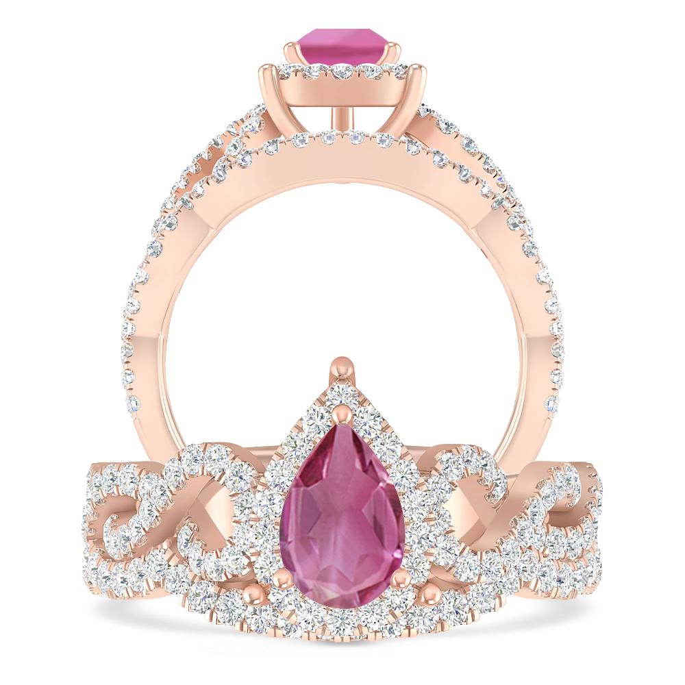 Rose Gold - Pink Tourmaline
