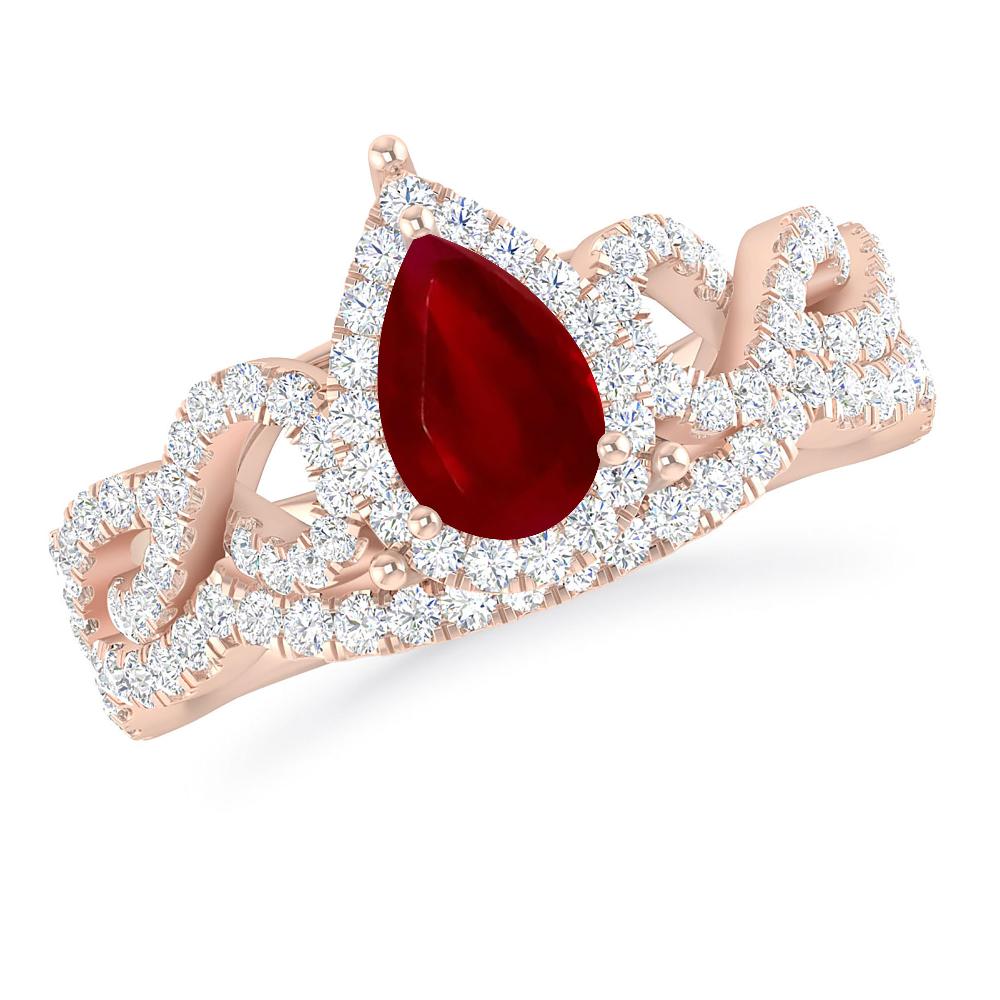 Rose Gold - Ruby