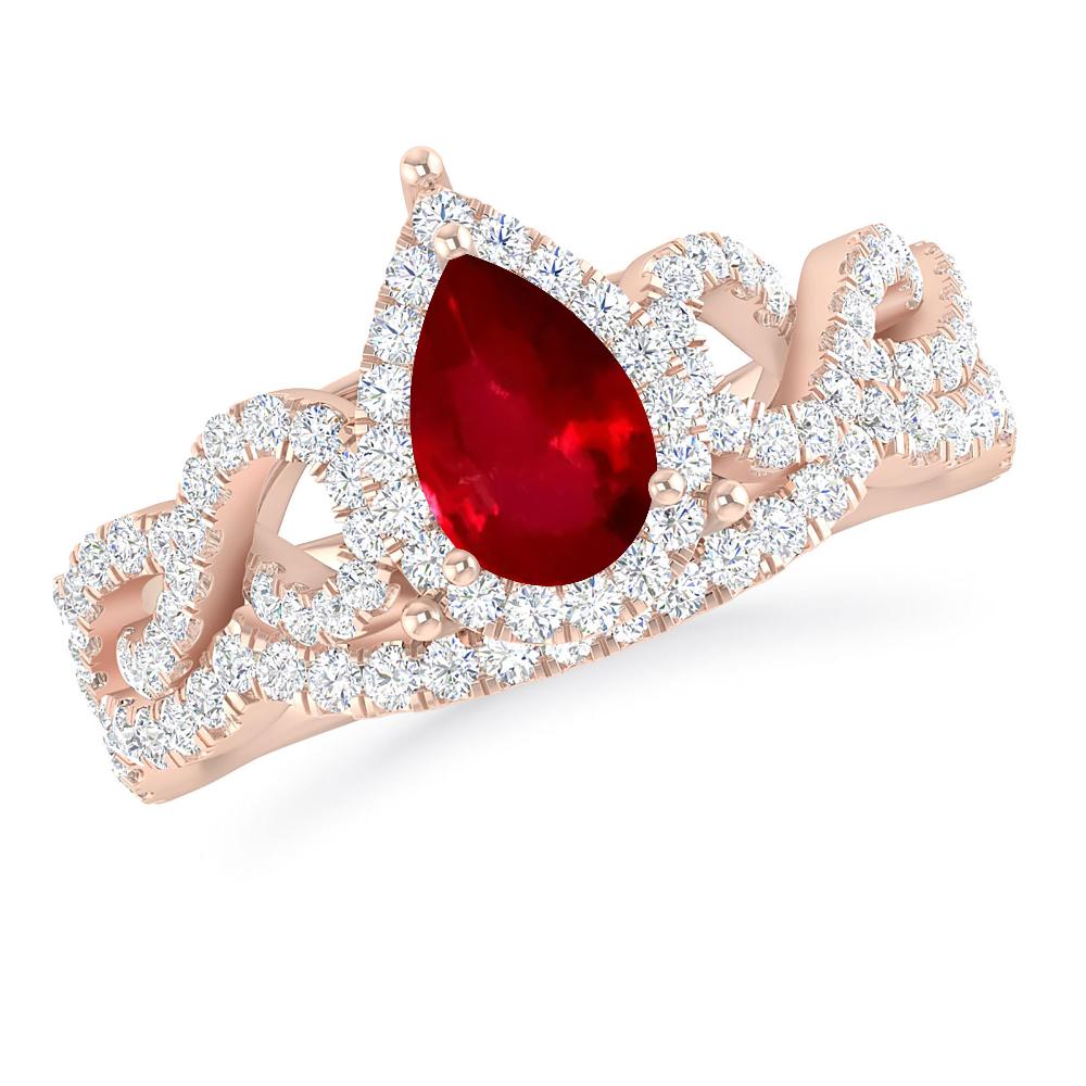 Rose Gold - Ruby