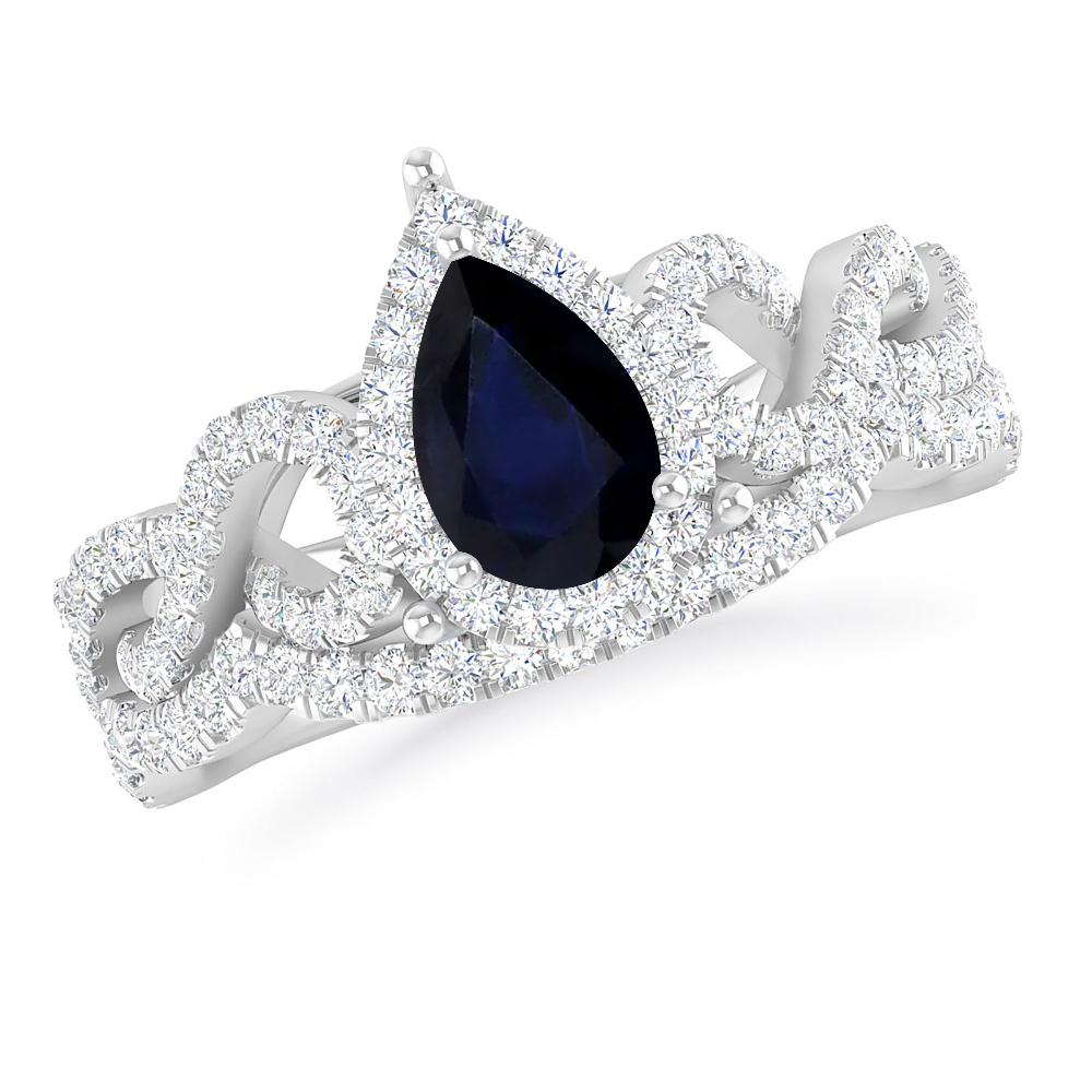 White Gold - Sapphire