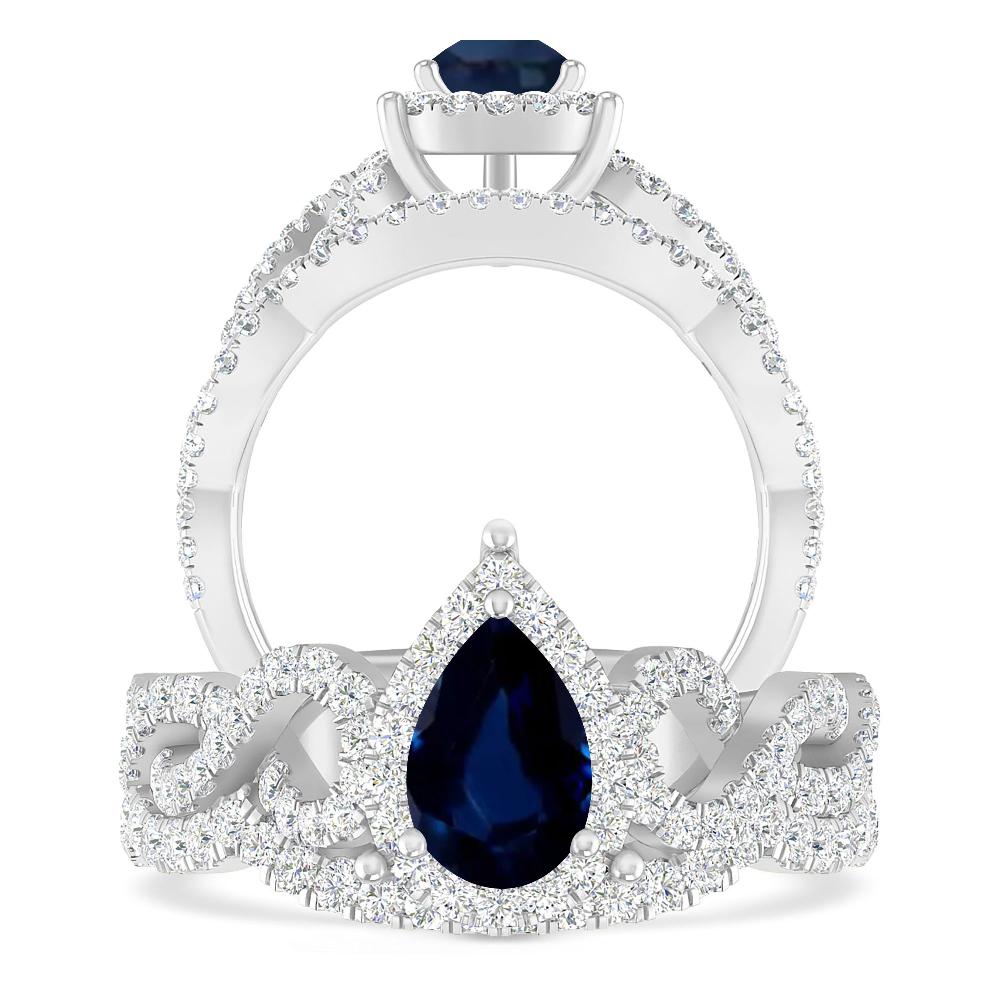 White Gold - Sapphire