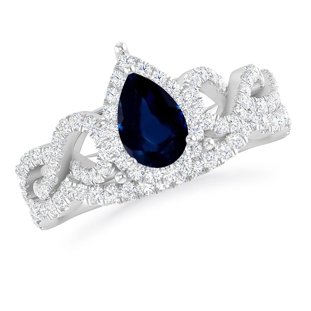 White Gold - Sapphire
