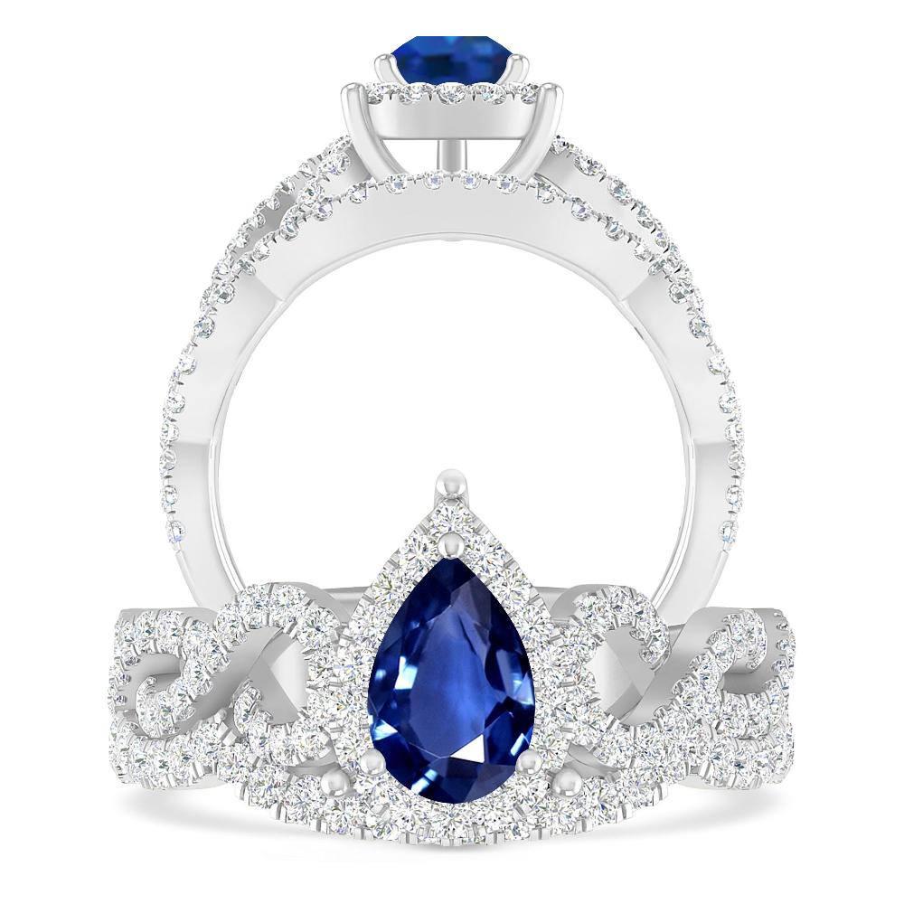 White Gold - Sapphire
