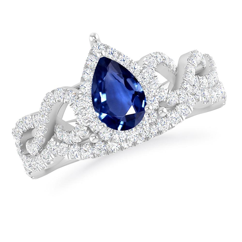 White Gold - Sapphire