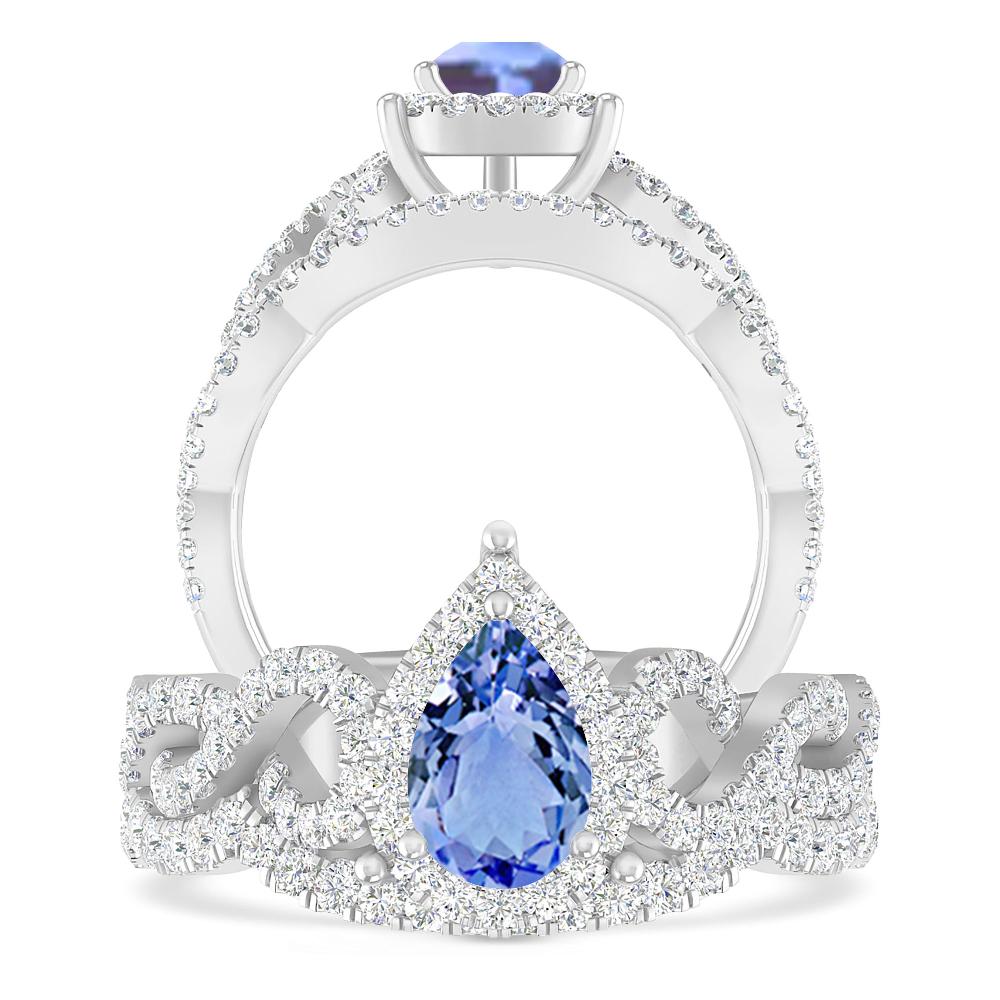 White Gold - Tanzanite